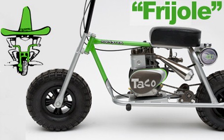 taco frijole mini bike kit